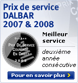 Prix de service Dalbar 2007