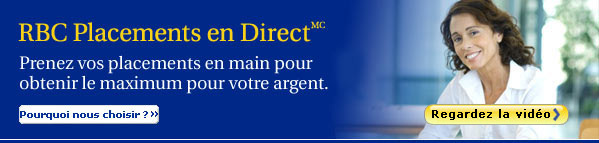 RBC Placements en Direct(MC) Prenez vos placements en main pour obtenir le maximum pour votre argent.