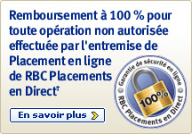 Garantie de s&eacute;curit&eacute; RBC