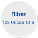 Filtrez les occasions